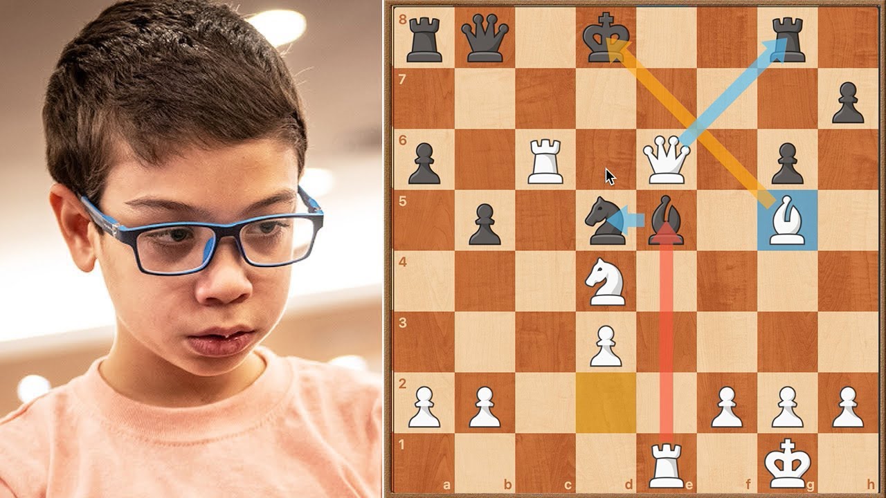 🛑 Faustino Oro DERROTA en Ajedrez a la Escandinava de David Lari&ntilde;o en 25 jugadas