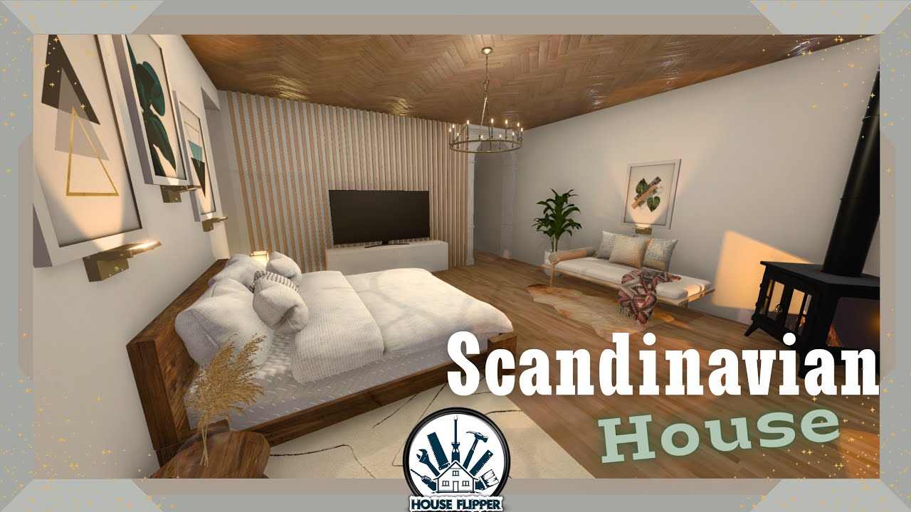 HOUSE FLIPPER | Modern Cozy Scandinavian Home | Step By Step & Tour