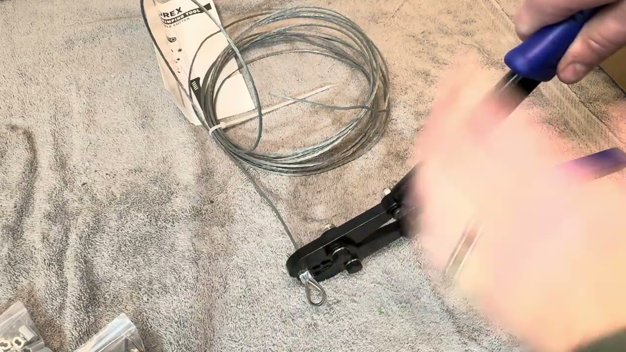 How to Use Tivorex Wire Rope Crimping Tool Kit