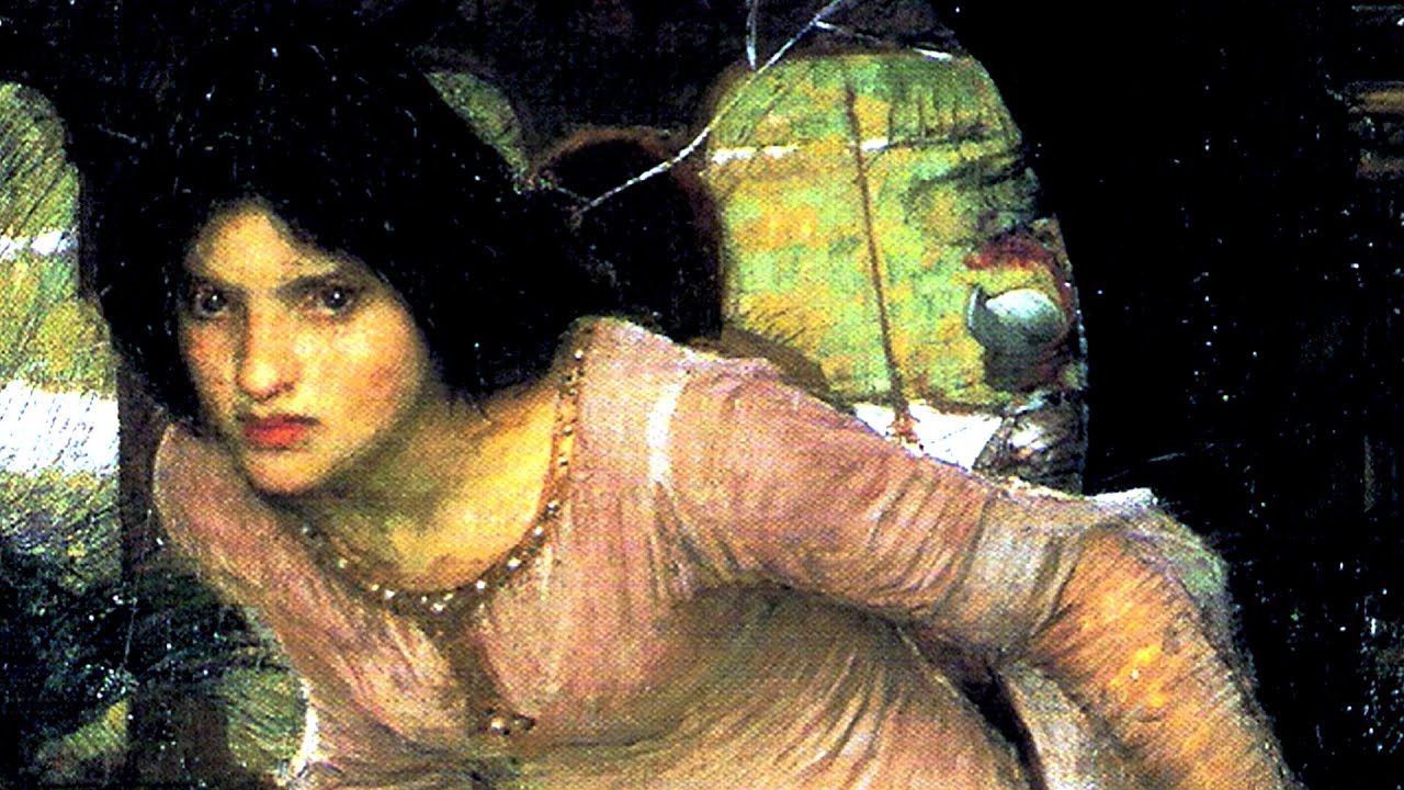 The Lady of Shalott | Told by 9 Famous Paintings | Alfred Lord Tennyson | Arthurian Legend