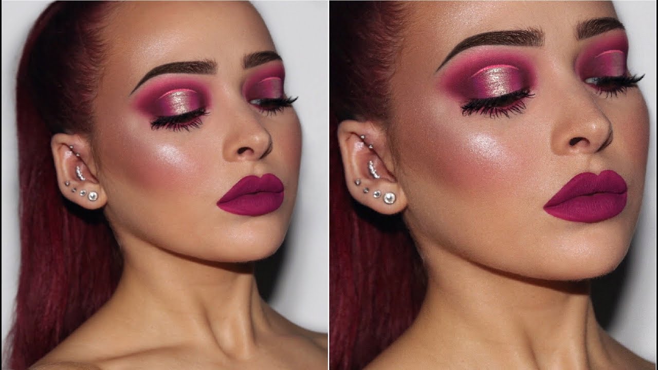 Full Glam Pink Halo Eye | Makeup Tutorial