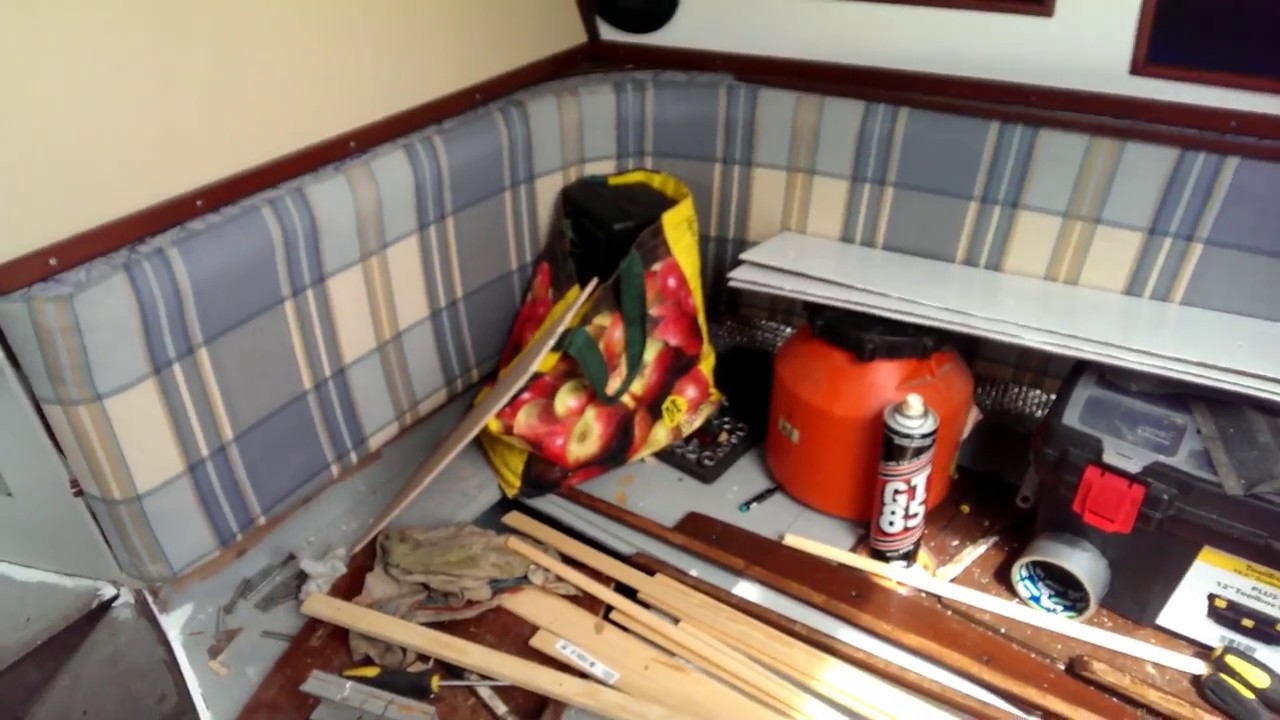 Sailing Harley Quinn - Interior Re-fit Progress Update - Tomahawk 25