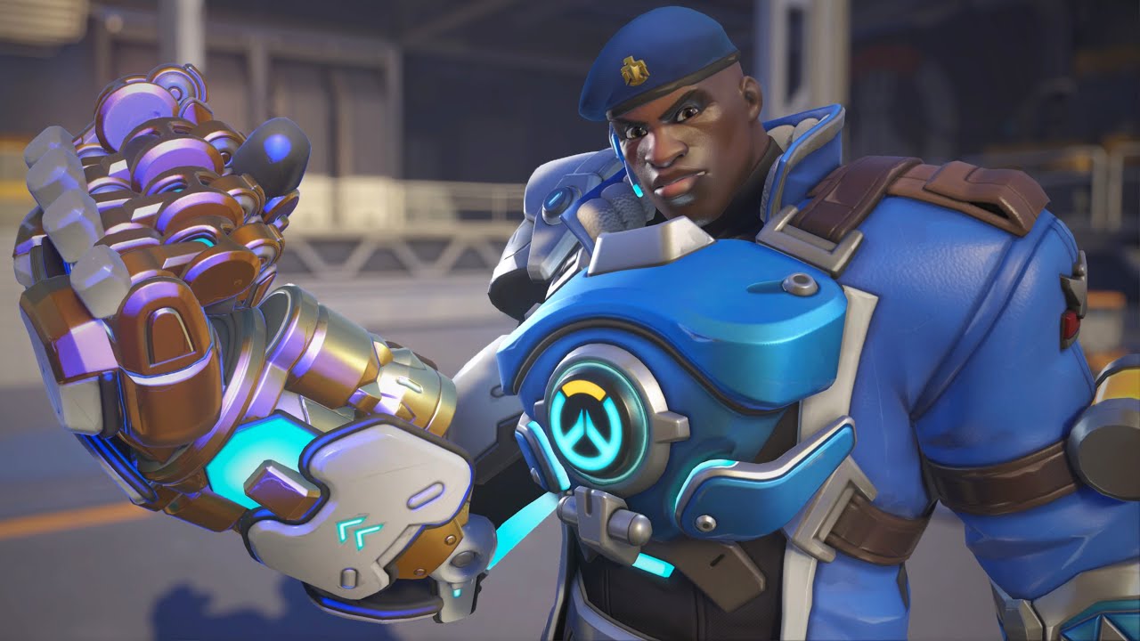 NEW Strike Commander Doomfist Skin Showcase | Overwatch 2