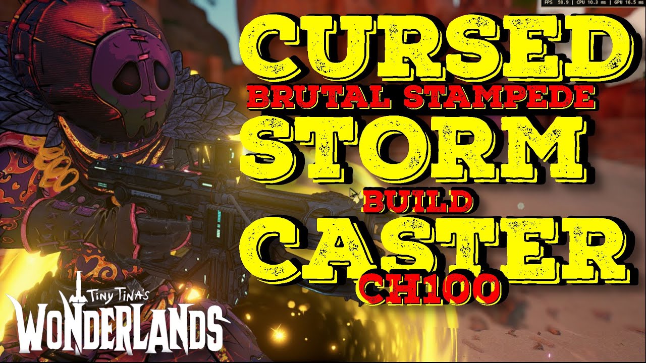 TTWL - Works in 2025- Cursed Storm Caster CH100 Blightcaller/Spellshot Build + Save!