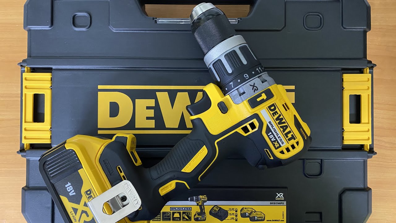 DEWALT DCD796P2. Обзор шуруповерта 