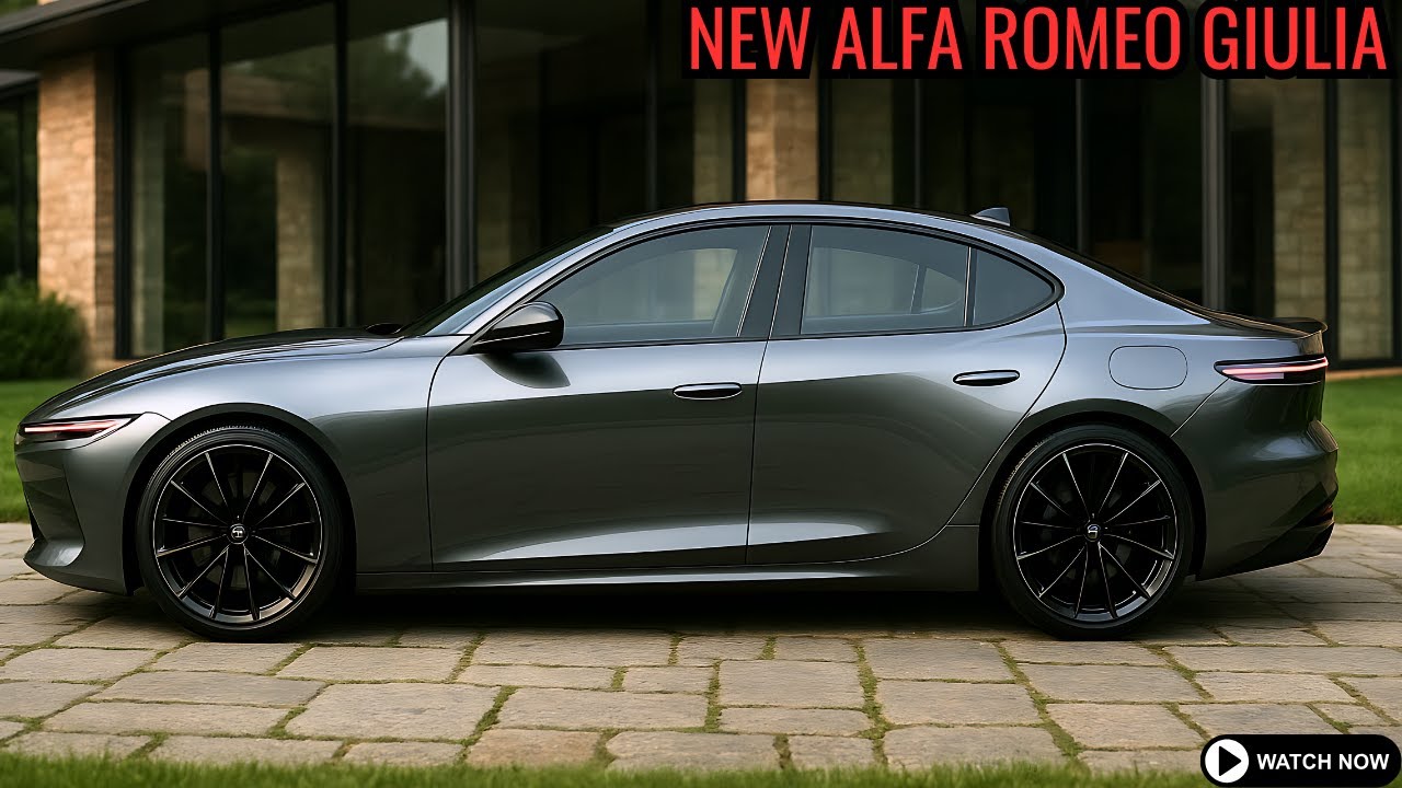 2026 Alfa Romeo Giulia FIRST LOOK &ndash; BMW & Mercedes Should Be Scared!