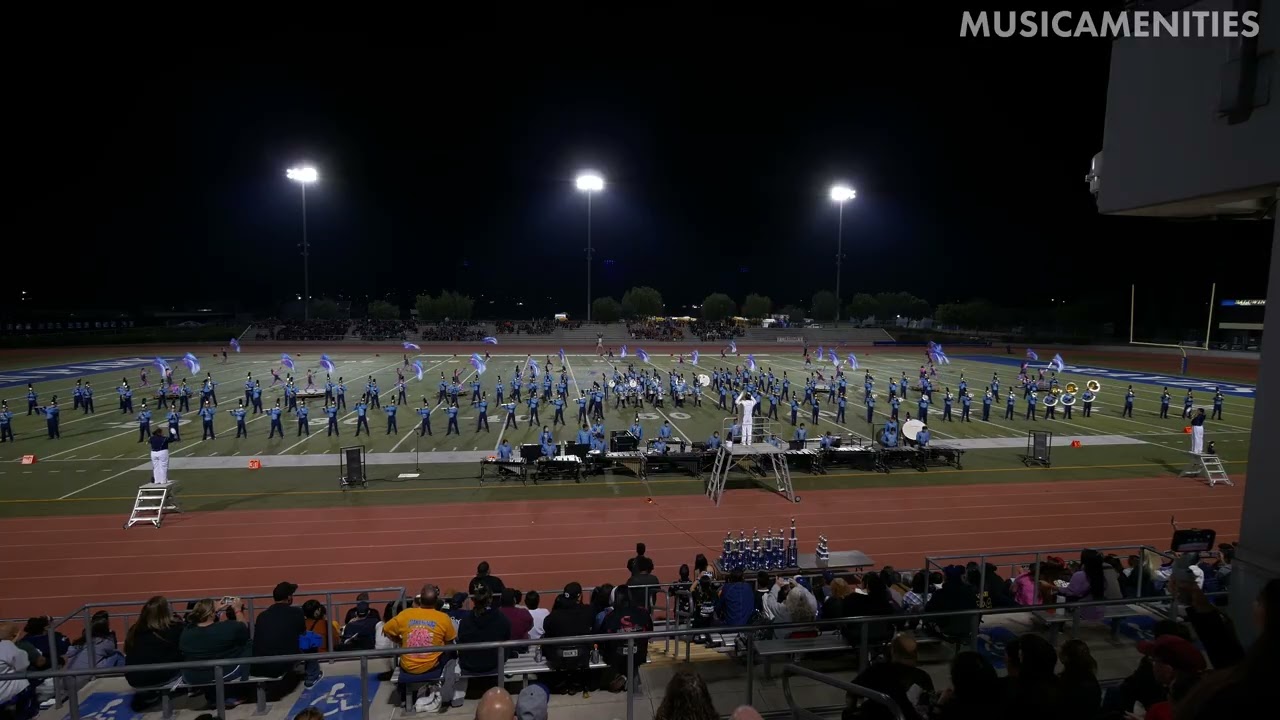 Walnut HS Blue Thunder Marching Band & Color Guard | 2025 Baldwin Park FT