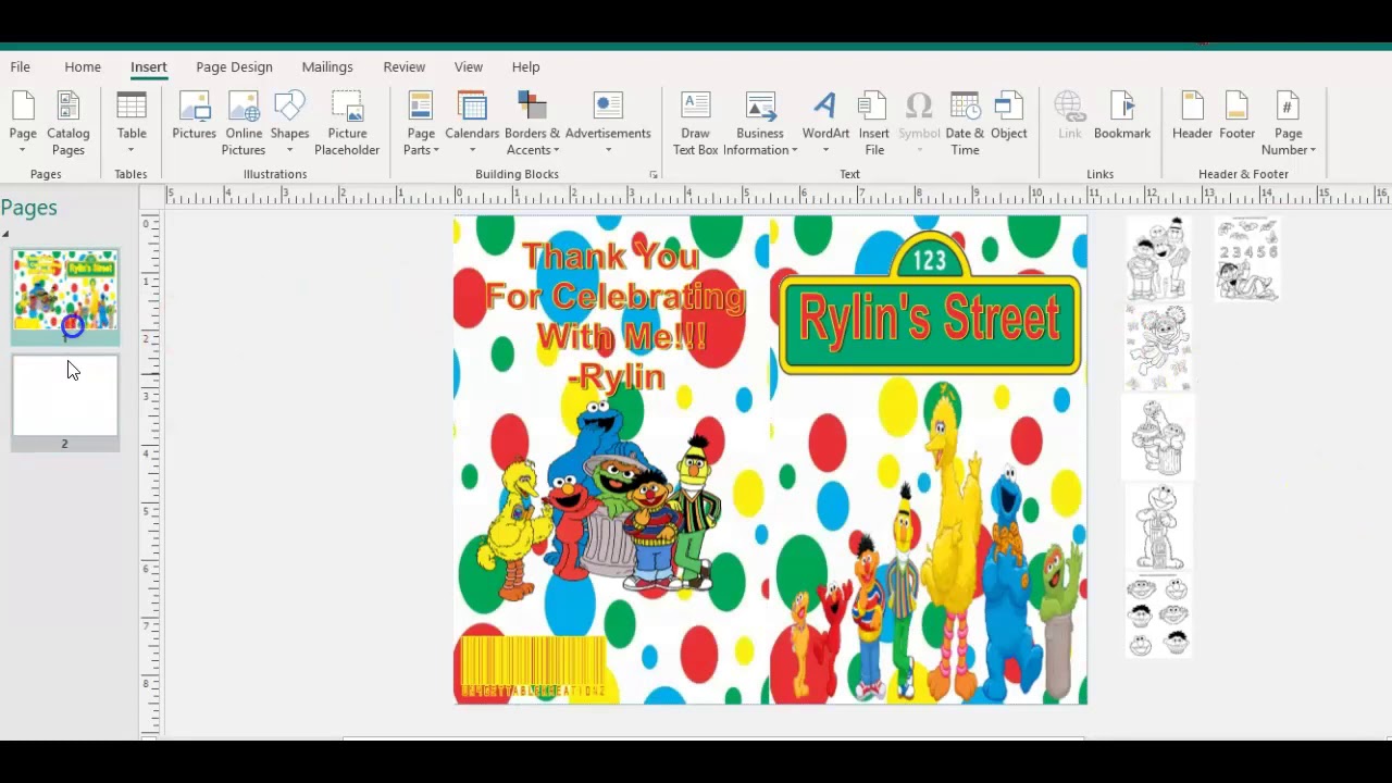 How to make a custom coloring book