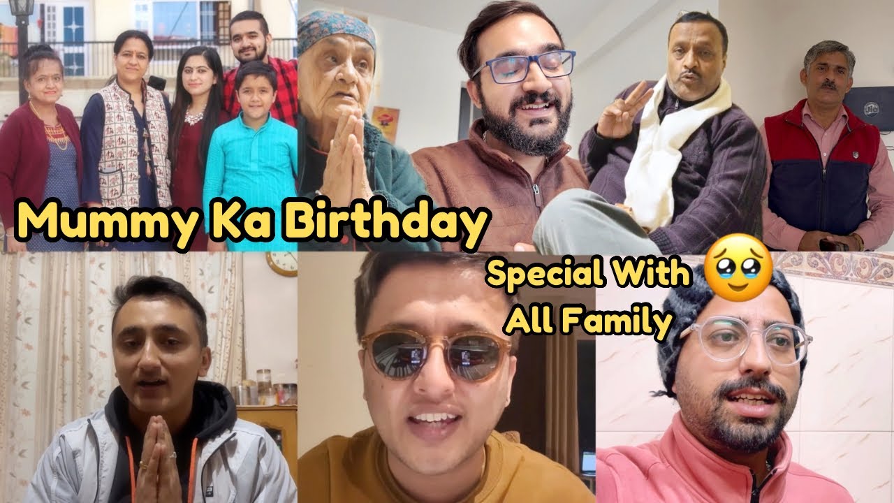 Thanks all Family Members for Making My Mother Birthday So Special 🥹 | Really Miss you Maa