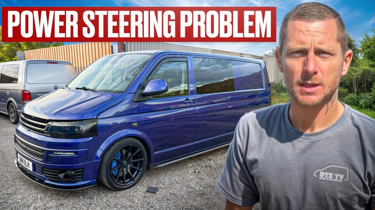 Проблемы с гидроусилителем руля Vw Transporter 2.0tdi (исправлено)