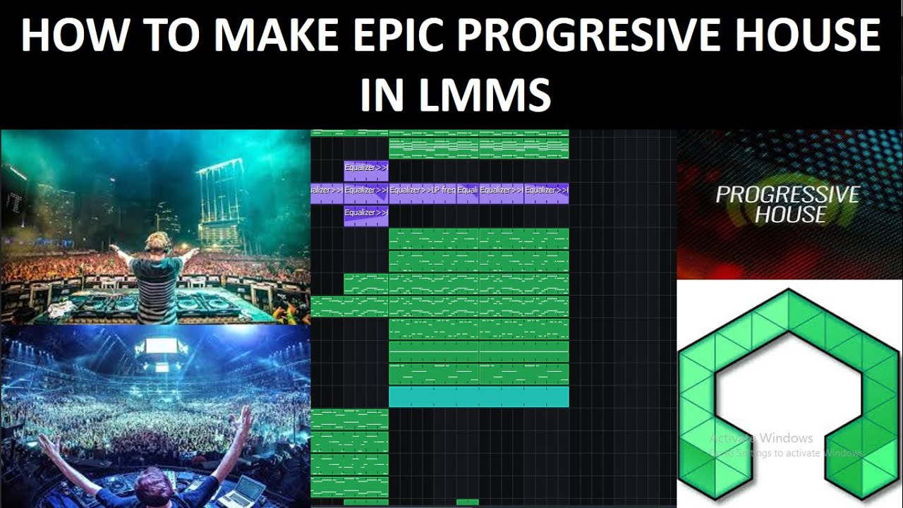 How to make epic progressive house using LMMS