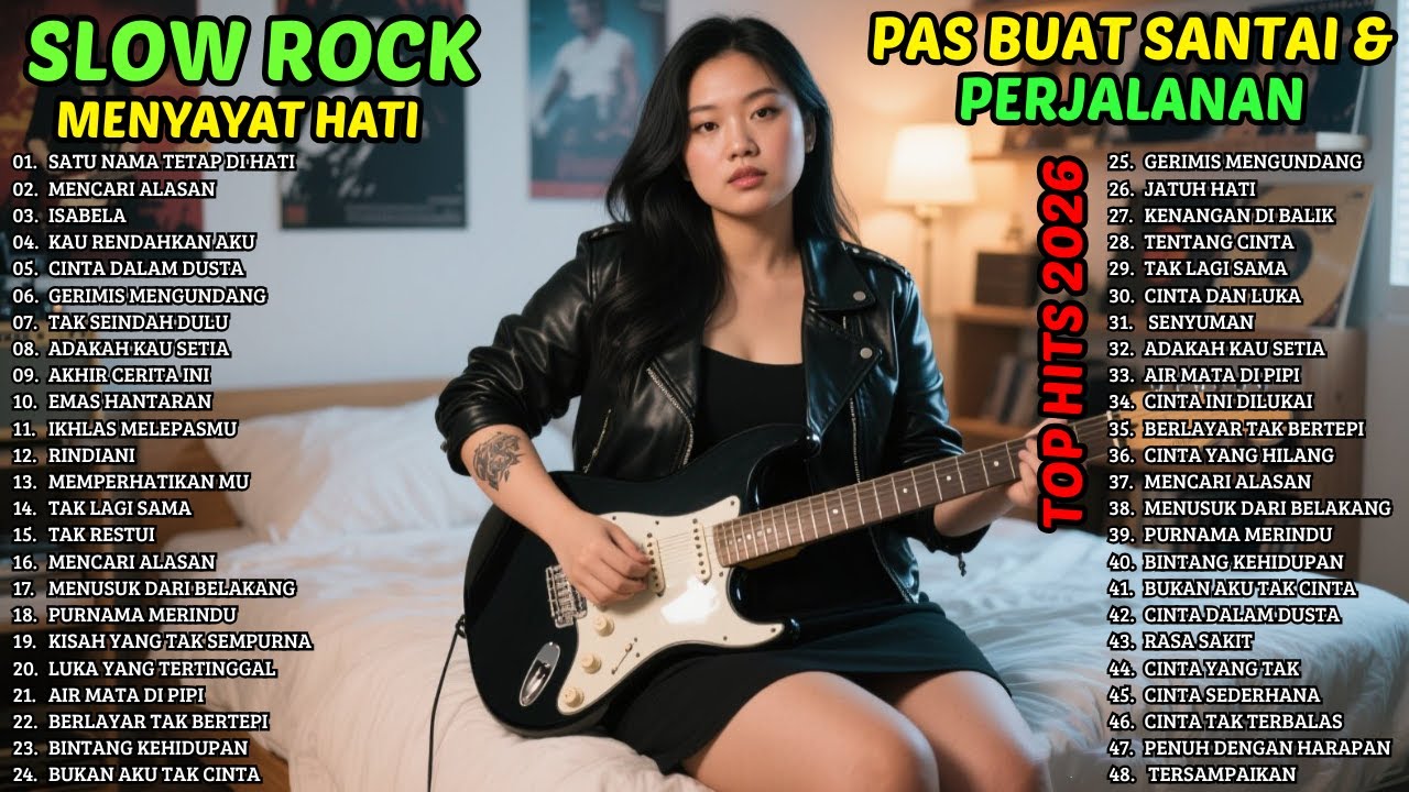 Lagu Slow Rock untuk Kerja Tenang Tanpa Banyak Pikiran
