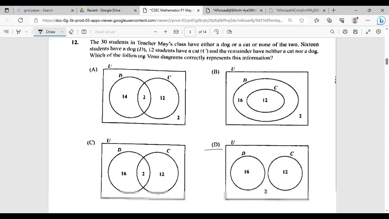 CXC JUNE 2023 PAPER 1 DETAIL SOLUTION HOW MANY YOU GOT