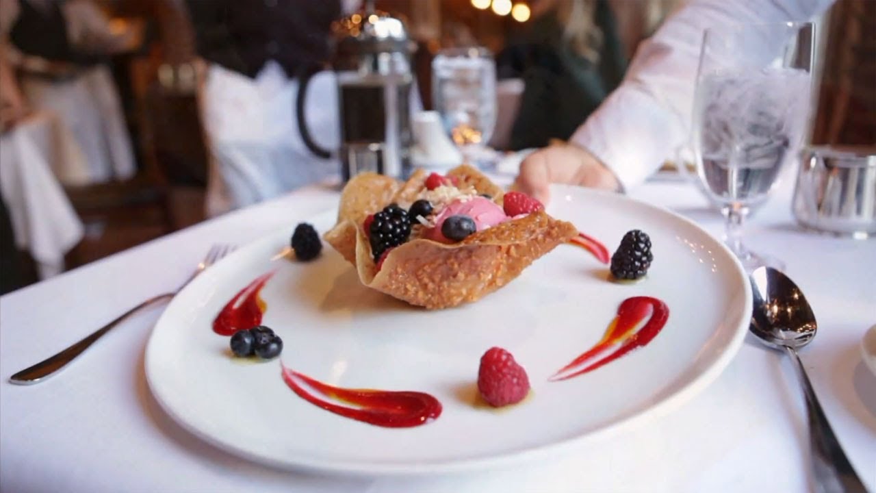 Dining at The Culinary Institute of America in Hyde Park, NY