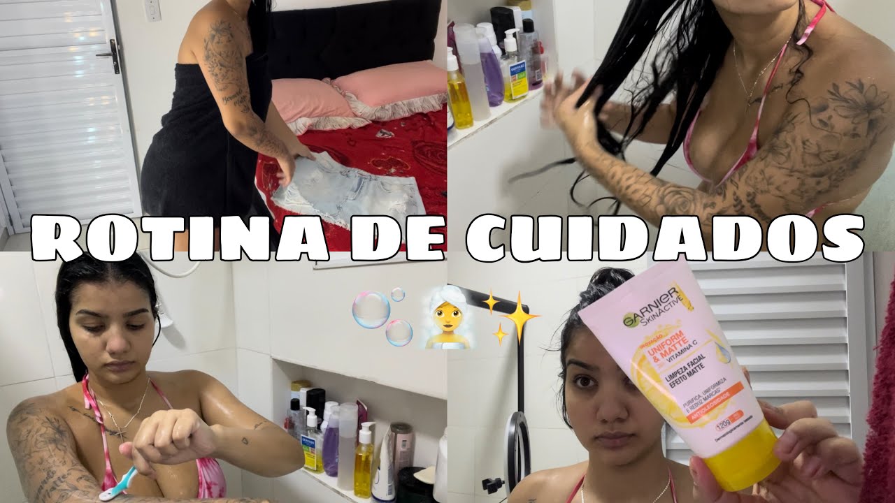 ROTINA DE CUIDADOS BASIQUINHA 🧖‍♀️✨