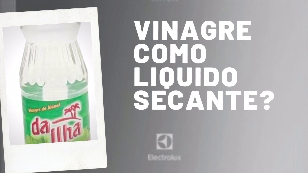 Máquina de lavar louça Eletrolux 8 serviços-usando vinagre no lugar do liquido secante