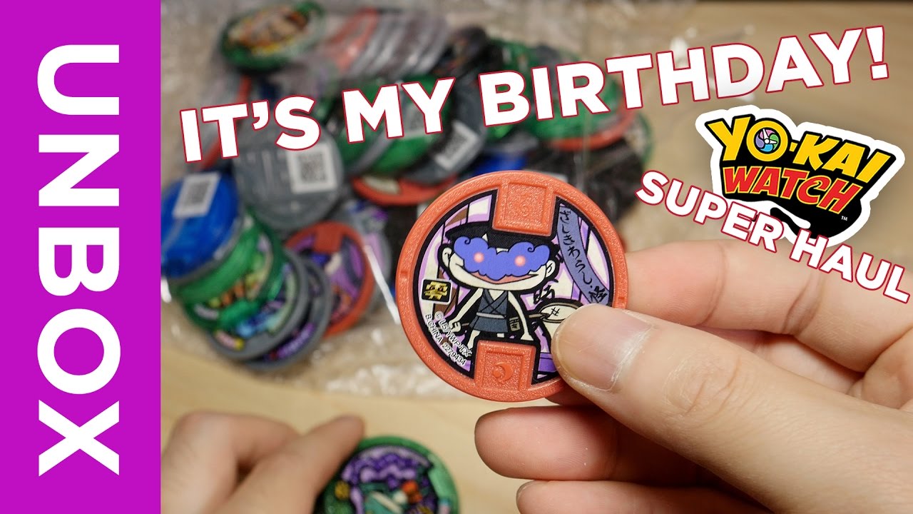 IT'S MY BIRTHDAY! Super Yo-Kai Watch Haul from HLJ, CSToys & GF