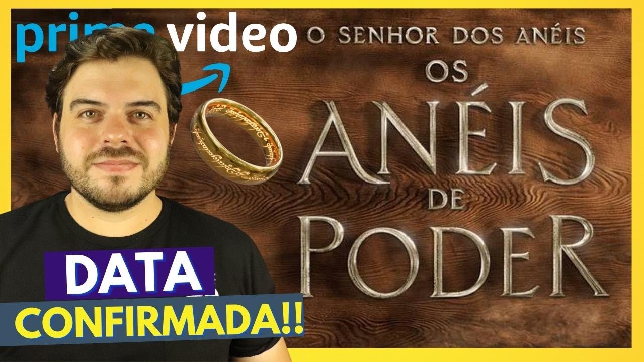O Senhor Dos Anéis OS ANÉIS DO PODER! Amazon Confirma Título E Data Da Série!