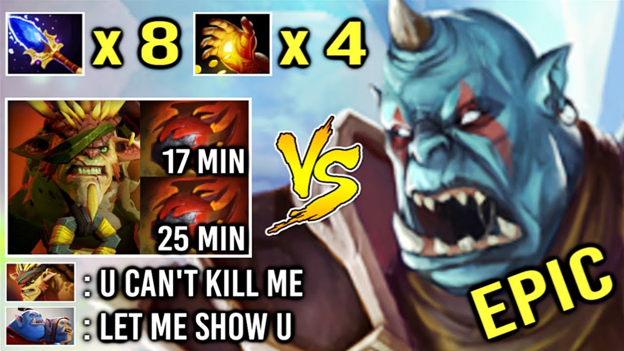 How To Counter Fed Bristleback Imba Scepter Ogre Magi Carry Cancer Multicast x8 Epic Game WTF Dota 2