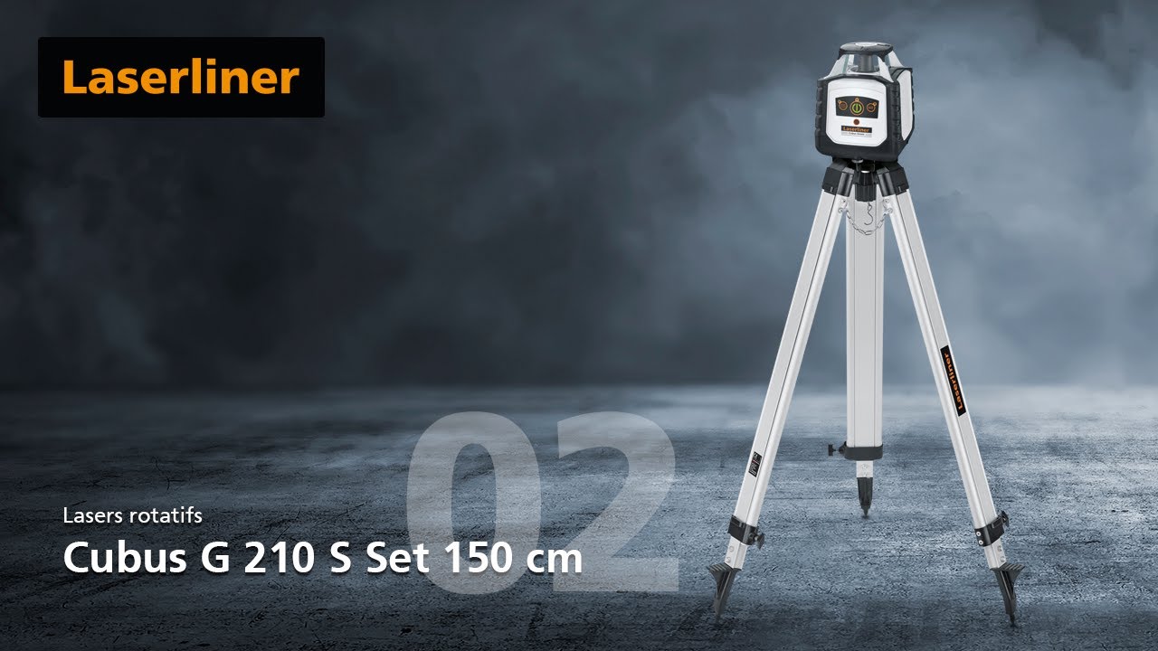 Laser rotatif - Innovation - Cubus G 210 S Set 150 cm - 052.305A