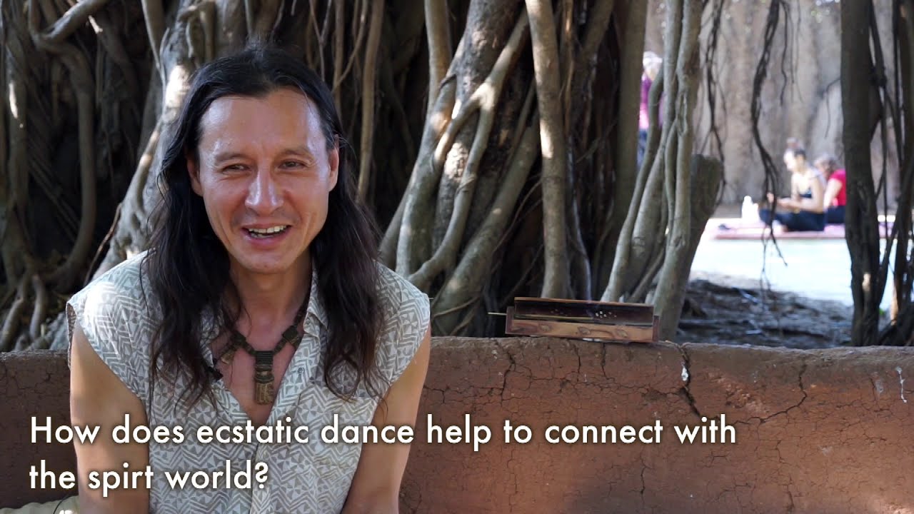 Ecstatic dance. Interview with dj Benjamin Crystal. Goa, Arambol, 2018. 