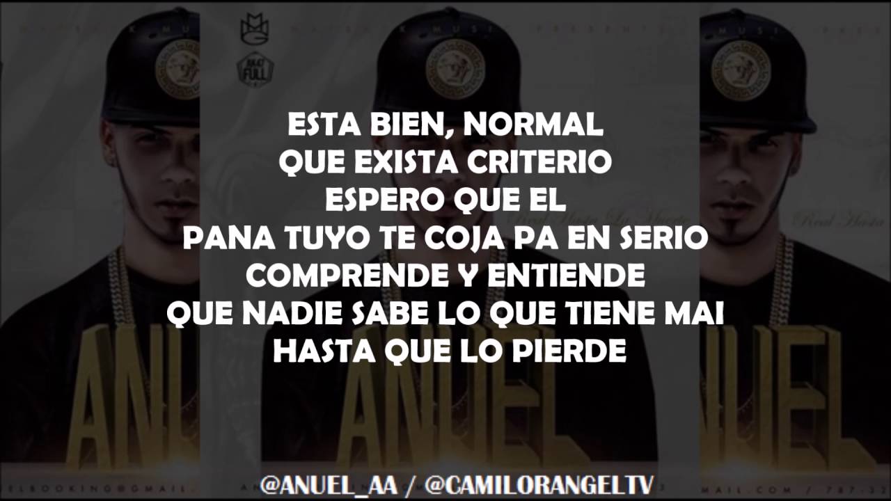 EN EL CASTILLO (LETRA) - ANUEL AA