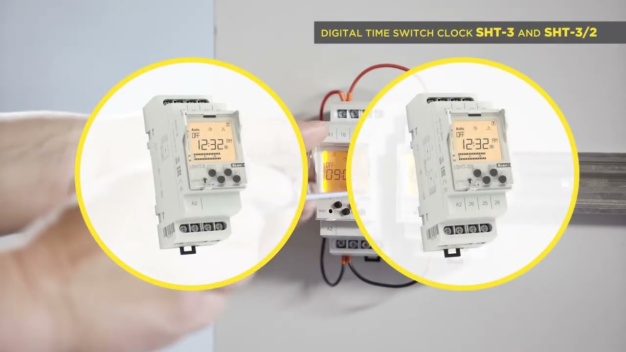 ELKO Lab  Time switch clocks – SHT family