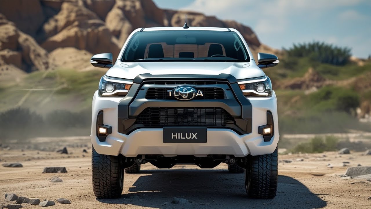 🚙 Toyota Hilux 2026 White | Легендарный пикап нового поколения 💪 Обзор, салон и цена 🤍
