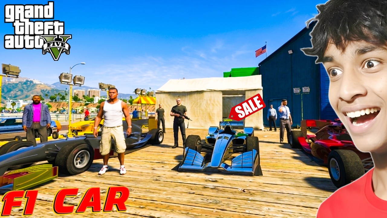 GTA 5 Me F1 Car Kharidi 😱 | F1 Car Repair & Test Drive | GTA5