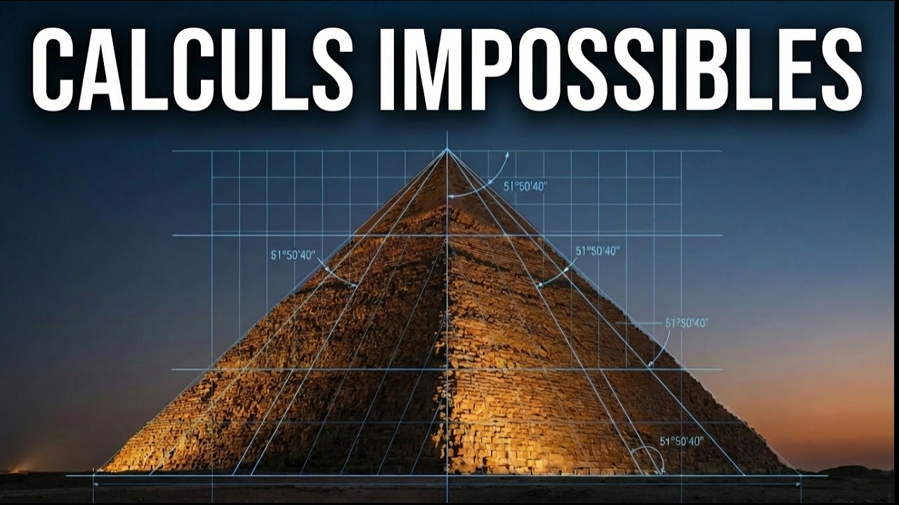 Les calculs pr&eacute;cis de la Grande Pyramide