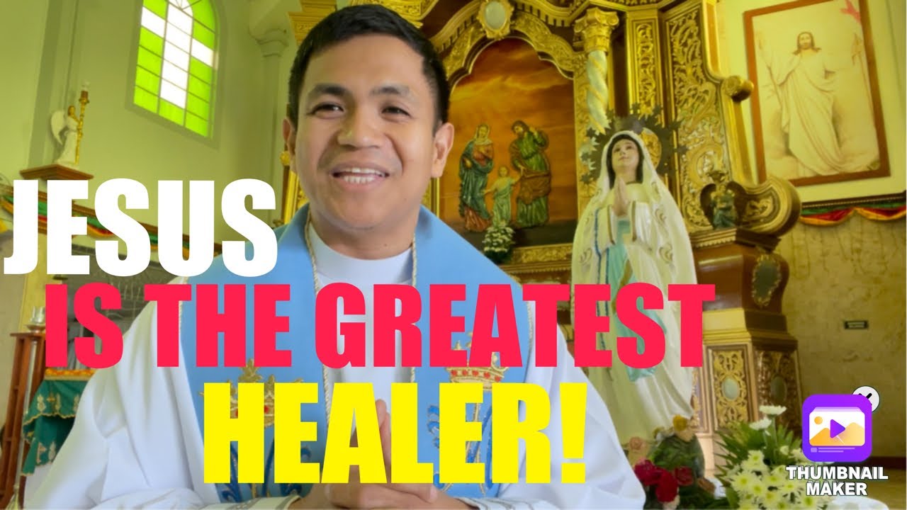 Salitanglaw Feb 11, MARK 7:31-37, WORLD DAY OF THE SICK, JESUS IS THE GREATEST HEALER!