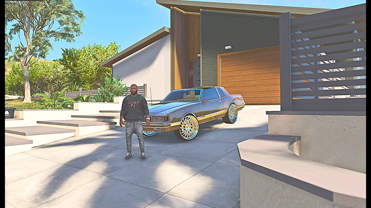 GTA V Mods [The Real Trap Stories Of Franklin] Season12 Ep.11 Grab A New Crib Cause The Hood Is Hot