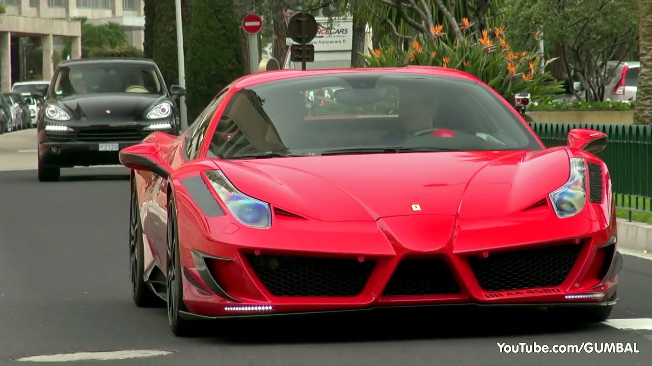 Ferrari 458 Spider Mansory Siracusa Monaco Limited Edition!