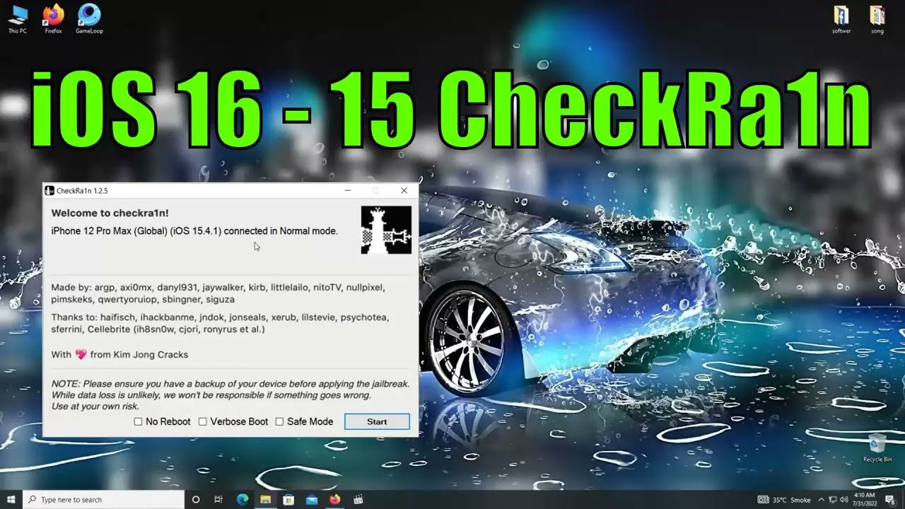 iOS 16 CheckRa1n - How to Install iOS 16.2 Cydia!