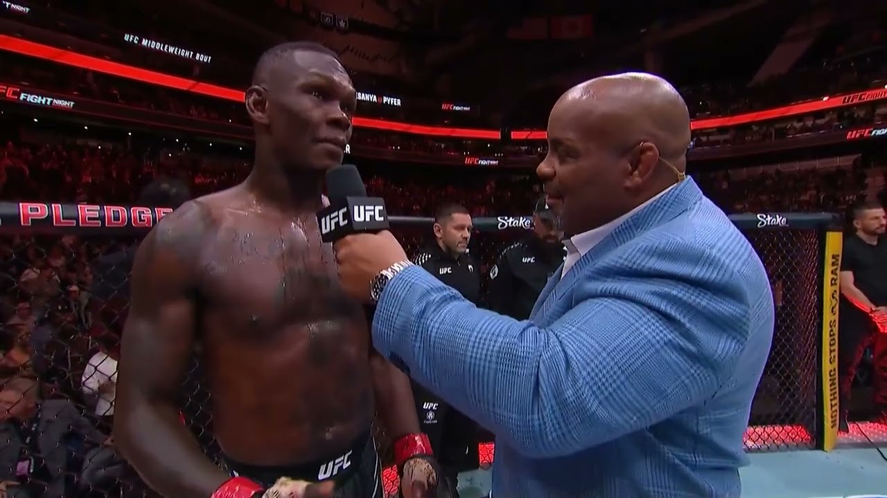 UFC Сиэтл: Исраэль Адесанья - Слова после боя