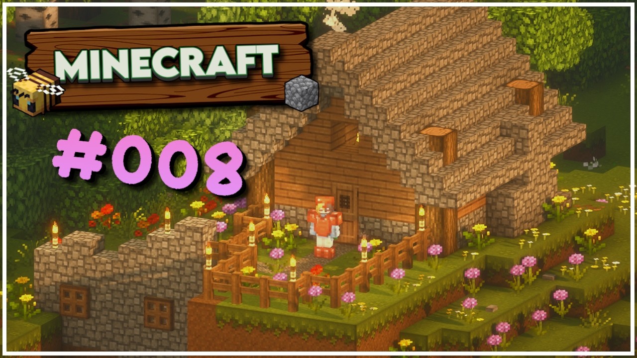 a tiny home in the tall grass ❤ minecraft gameplay (8)