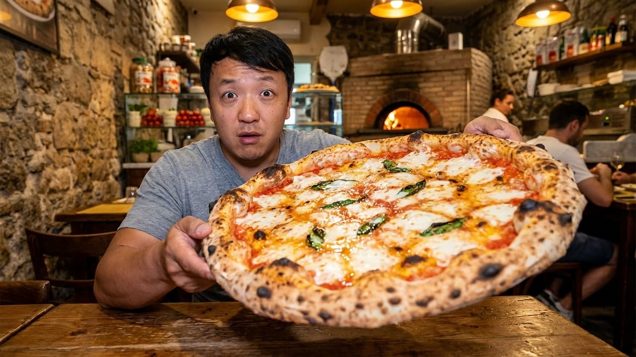 World's BEST PIZZA! Eating at the MOST LEGENDARY Pizza Restaurant in Naples Italy