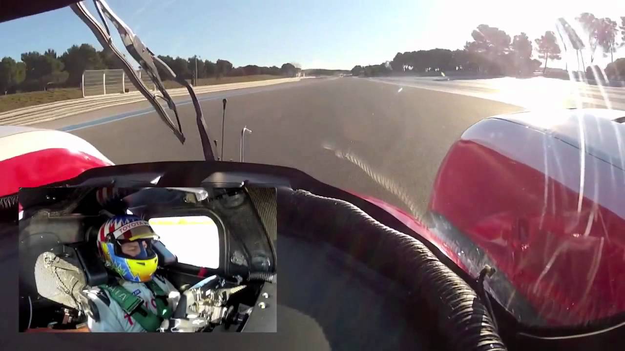 Toyota TS030 Hybrid - Testfahrt mit Alexander Wurz (Test 24 Stunden Le Mans)/Onboard (FIA WEC)