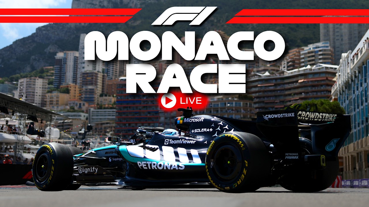 Live 🔴 F1 Monaco GP Race Day: Who Will Win Race? Dashboard + Commentry
