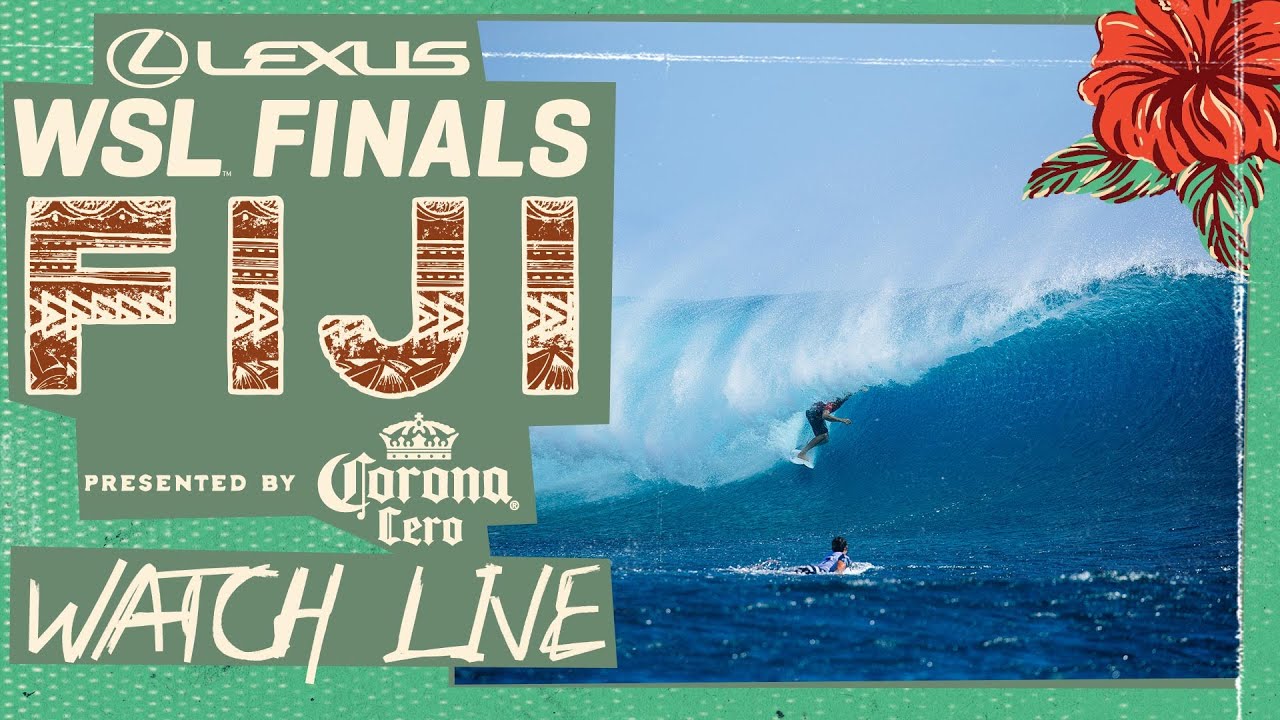 🔴 LIVE - Lexus WSL Finals Fiji presented by Corona Cero 2025