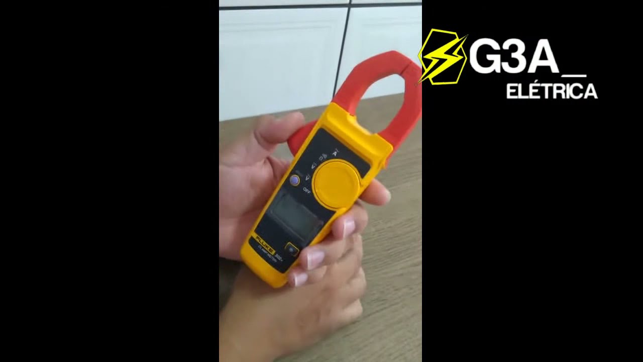 Alicate Volt&iacute;metro Amper. Digital Cat. Ill 600v 302 Fluke