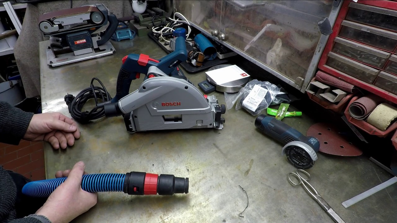 HowToDo - Bosch GKT 55 GCE Absaugadapter mit C35