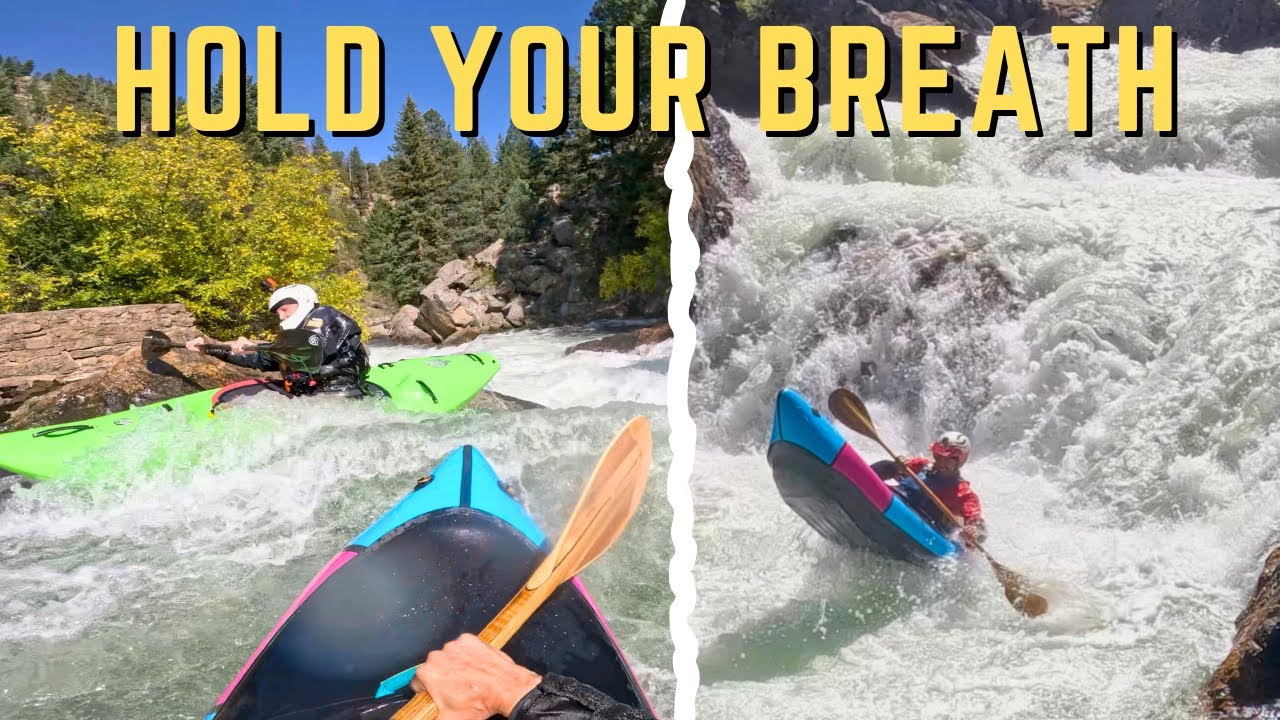 Attempting Difficult Whitewater in an Alpacka Valkyrie V3 Packraft | Bailey Creek