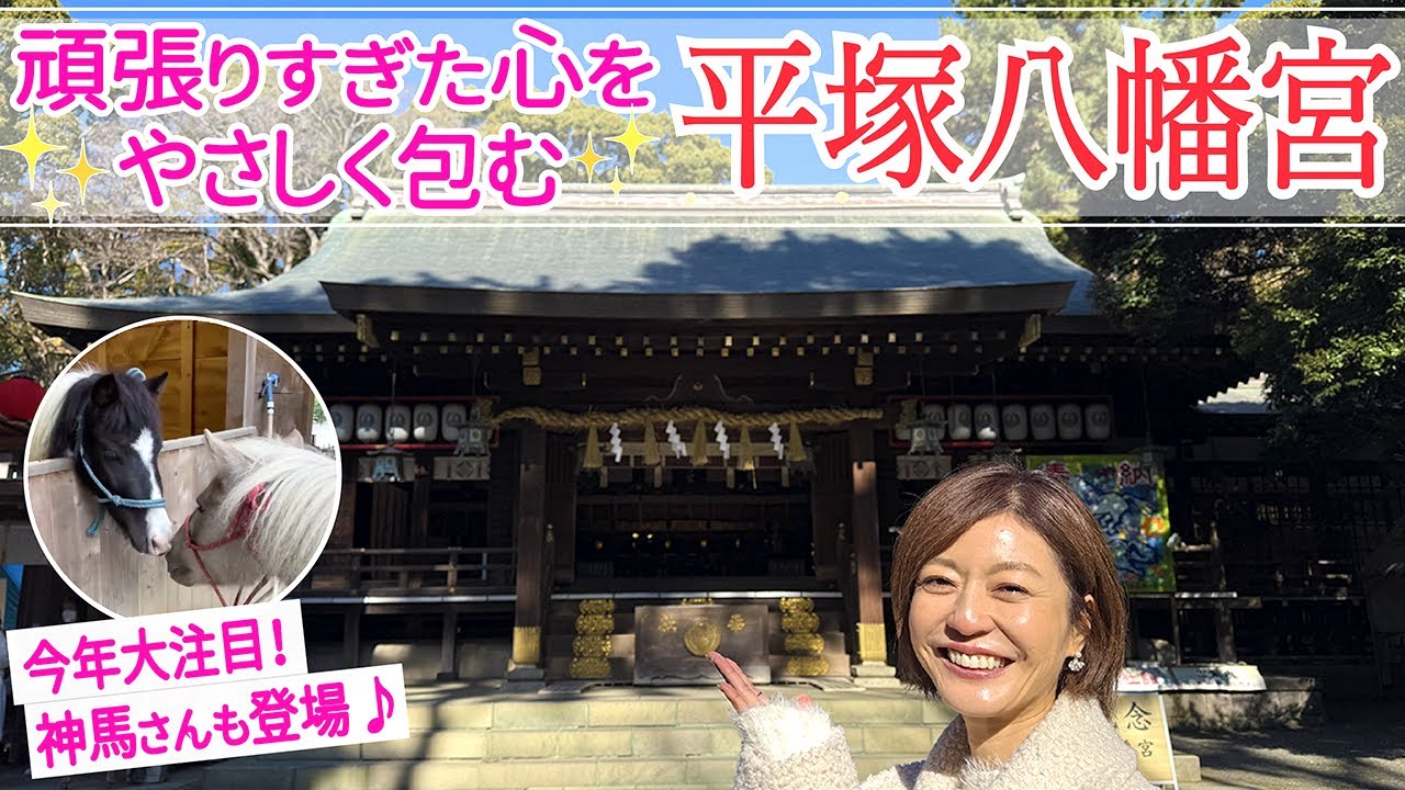 【パワスポさんぽ】頑張りすぎた心をやさしく包む平塚八幡宮  Hiratsuka Hachiman Shrine in Kanagawa