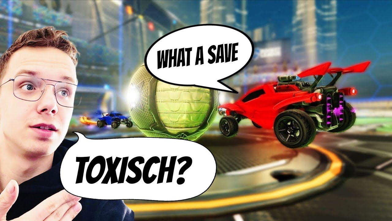 TOXISCHER GEGNER IN 1V1🤷‍♂️ I Rocket League