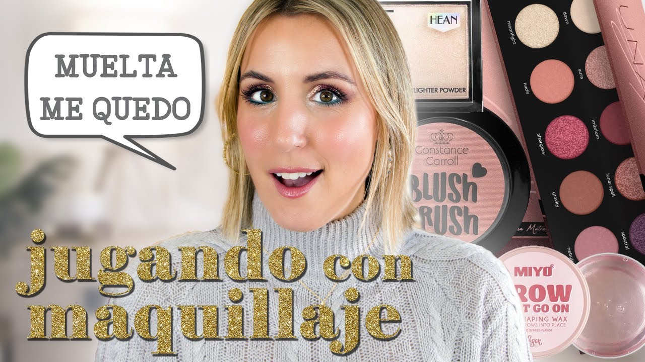 Jugando con maquillaje - Hoy es mi día, amigos
