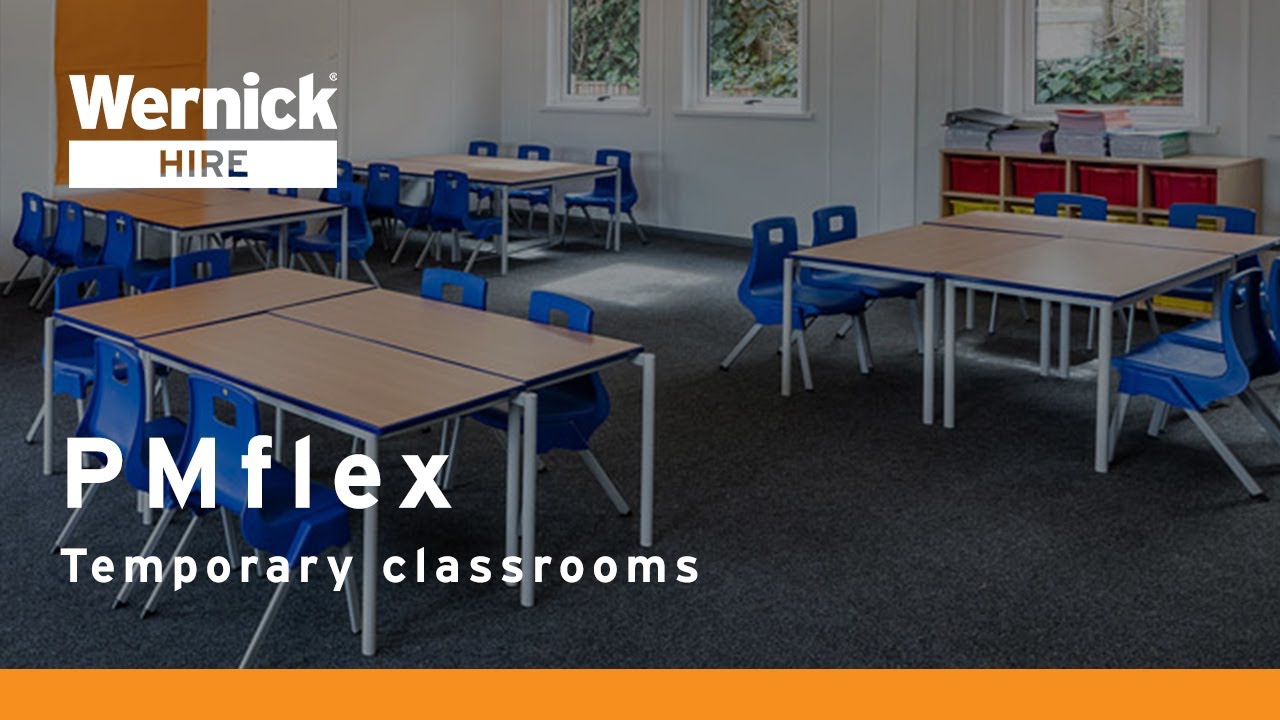 PMflex temporary classrooms | Wernick Hire