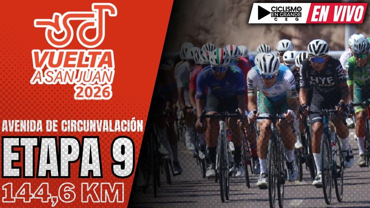 🔴(EN VIVO) 🚵‍♂️🟠 VUELTA A SAN JUAN 🟠 ETAPA 9 🚵‍♂️ 144,6 KM - AVENIDA DE CIRCUNVALACIÓN