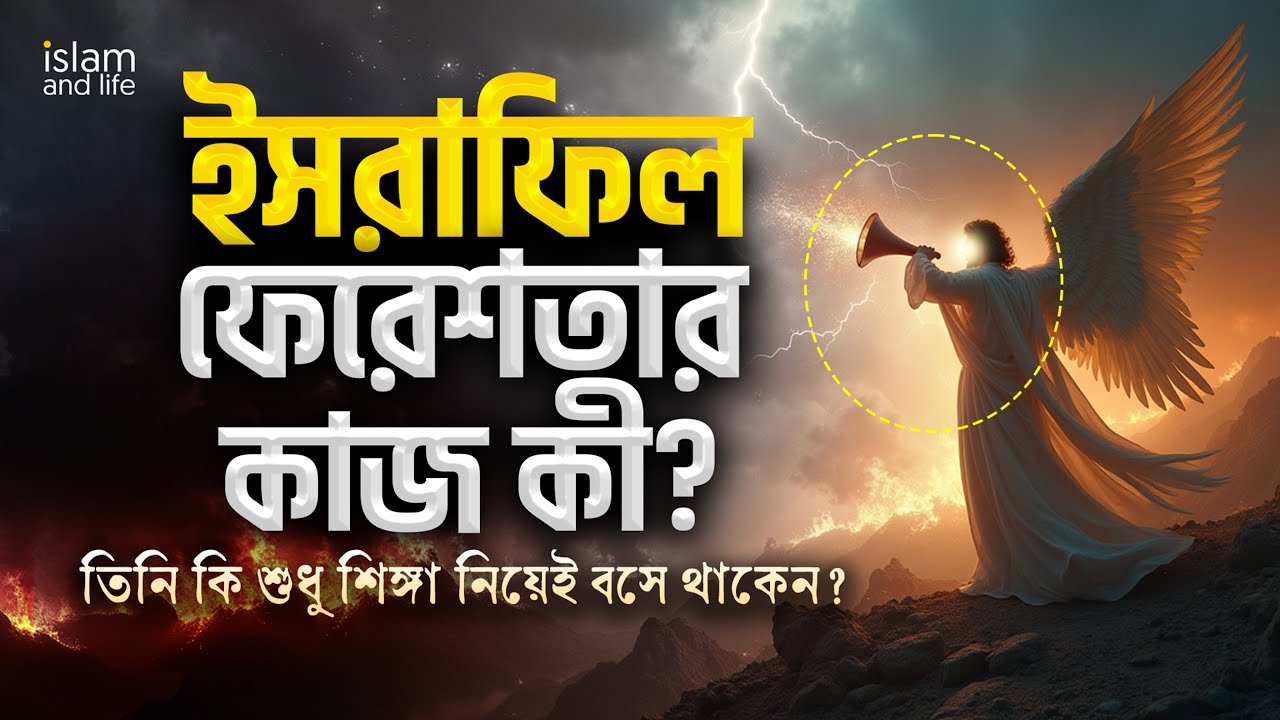 ইসরাফিল ফেরেশতার কাজ কী? তিনি কি শুধু শিঙ্গা নিয়েই বসে থাকেন? জানুন বিস্তারিত | Islam and Life 2025