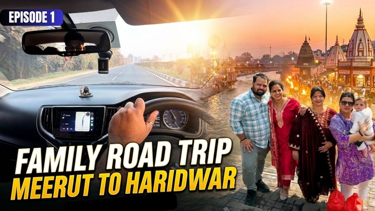 EP 1 - NH 334 Road Closure Alert on Google Map | Meerut to Haridwar road trip by Car